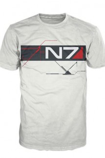 T-shirt - Mass Effect 3 "N7 Logo" White