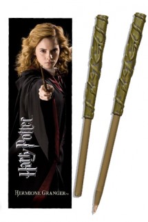 Bolígrafo + Marca páginas - Harry Potter "Hermione"