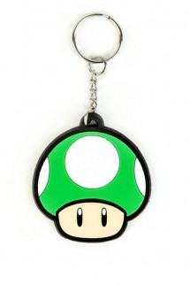 Nintendo - 1-Up Mushroom Rubber Key Chain