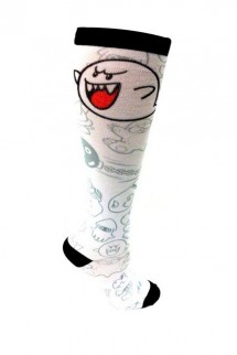 Nintendo - Printed Knee High Sock, Boo