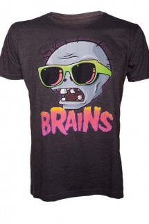 Camiseta - Plantas Vs. Zombis "Brains"