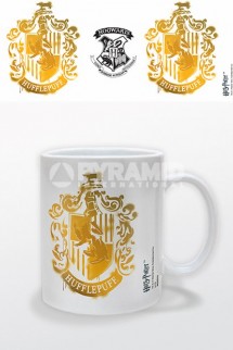 MUG - Harry Potter (Hufflepuff Stencil Crest)