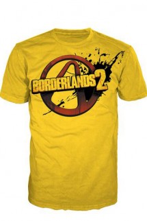 Borderlands 2 Logo Shirt, Yellow