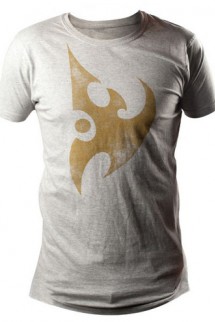 Camiseta - StarCraft II "Logo Protoss" Gris
