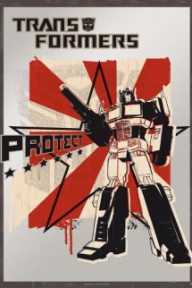 Maxi Poster - TRANSFORMERS "Protect" 98x68cm