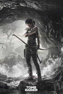 TOMB RAIDER Poster Lara Croft (98x68