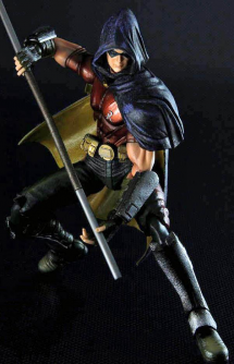 Figura Play Arts Kai - Batman Arkham City "Robin" 25cm.
