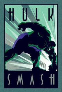 Maxi Póster - MARVEL "Hulk Smash" 61x91,5cm.