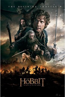 Maxi Póster - The Hobbit: the Battle of the Five Armies "One Sheet" 61x91,5cm.