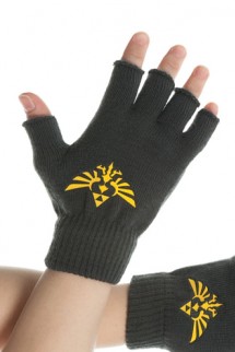 Nintendo - Zelda gloves with printed logo