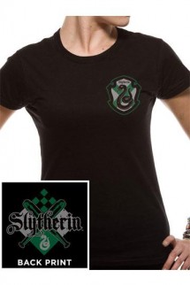 Harry Potter - Camiseta Chica House Slytherin