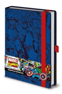 Marvel Comics - Premium Notebook A5 Retro Captain America