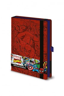 Marvel Comics - Libreta Premium A5 Retro Spider-Man