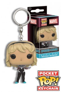 Pop! Keychain: Marvel - Spider-Gwen unmasked