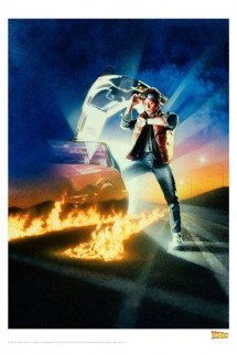 Back to the Future - Art Print Cover