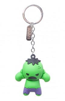 Marvel - The Hulk Character 3D Rubber Keychain