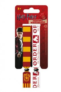 Harry Potter - Pack de 2 Pulseras de festival Gryffindor
