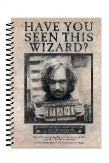 Harry Potter - Notebook A5 Wanted Sirius Black