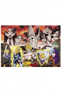 Dragon Ball - Poster Grupo Célula