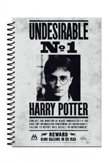 Harry Potter - Notebook A5 Undesirable No 1