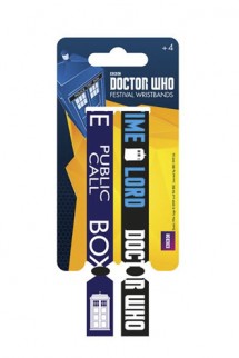 Doctor Who - Festival Wristband 2-Pack Time Lord