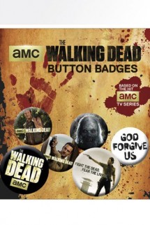 The Walking Dead - Pin Badges 6-Pack