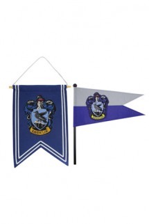Harry Potter - Banderín y banderola de Ravenclaw