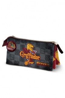 Harry Potter - Portatodo Quidditch Gryffindor triple