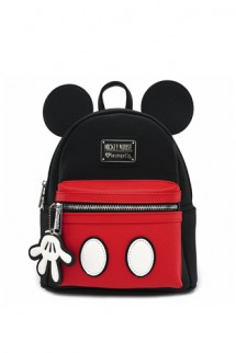 Loungefly - Mini mochila de cuero Mickey