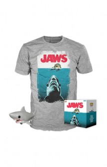 Camiseta Pop! Tees Set de Minifigura y Camiseta  Night Swin (Jaws) Exclusivo