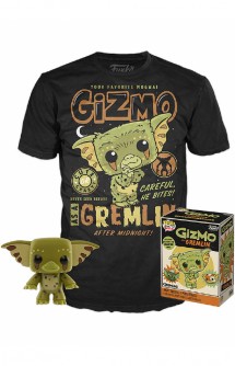 Camiseta Pop! Tees Gremlins  Set de Minifigura y Camiseta Gizmo