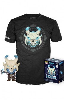 Camiseta Pop! Tees Fortnite Ragnarok Set de Minifigura y Camiseta