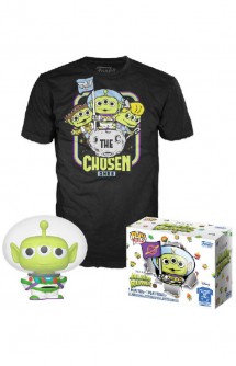Camiseta Pop! Tees Toy Story  Alien as Buzz Set de Minifigura y Camiseta