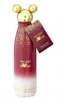 Disney: Mickey Mouse - Botella Metálica Berry Glitter