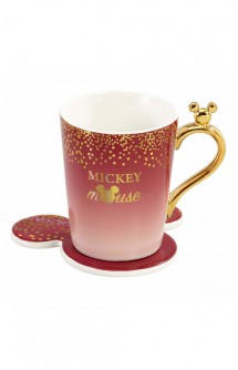 Disney: Mickey Berry - Set Taza y Posavasos Berry Glitter