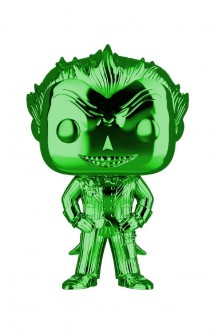 Pop! Heroes: Batman Arkham Asylum - The Joker (Green Chrome) Ex