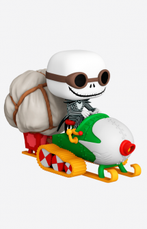 Pop! Ride SUPDLX: Pesadilla Antes de Navidad- Jack & Snowmobile