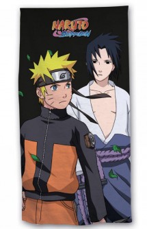 Naruto Shippuden Toalla de Playa Duo Naruto y Sasuke