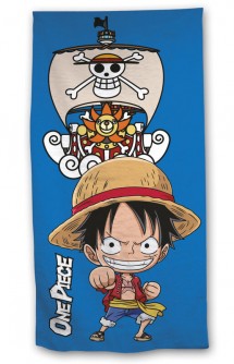 One Piece Beach Towel Thousand Sunny Cartoon