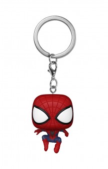 Pop! Keychain: Spider-Man:No Way Home S3-  Amazing Spider-Man Leaping SM3 (Andrew Garfield)