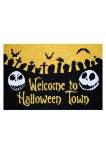 The Nightmare Before Christmas Doormat - Halloween Town