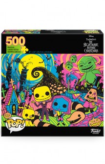 Pop! Puzzles - Disney  Pesadilla Antes de Navidad Blacklight 500 piezas