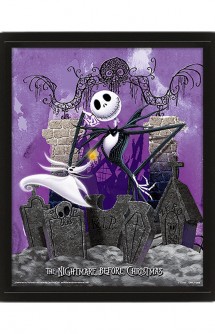 The Nightmare Before Christmas - Poster 3D Graveyard