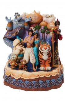 Disney Traditions - Figura Jim Shore Aladdin Carved by Heart 