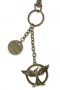 The Hunger Games Mockingjay Cutout Metal Keychain