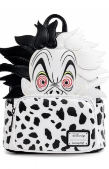 Loungefly - Disney Villains -  Cruella de Vil Dalmation Spots Mini Backpack