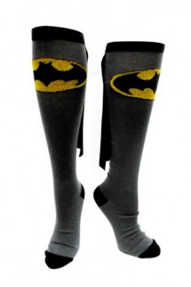 Batman -39/42- Grey, Caped, Crew Sock