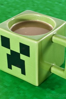 Minecraft Creeper Face Mug