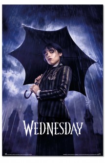 Wednesday - Poster Umbrella