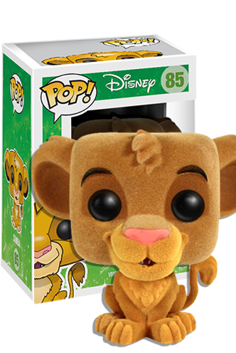 Funko Pop! Disney Lion King Flocked Simba - Hot Topic Exclusive #85 